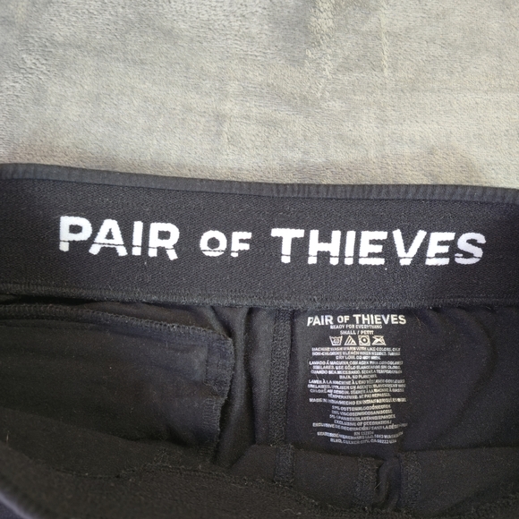 Pair Of Thieves Blaxk Jogging Pants Joggers Size Small - Picture 7 of 7